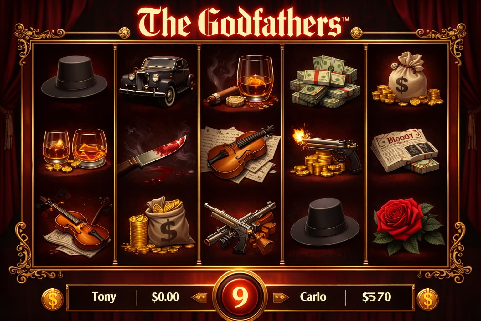 The Godfathers slot játék
